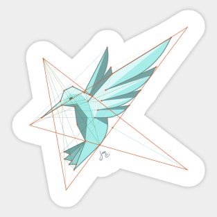 The Hummingbird Sticker